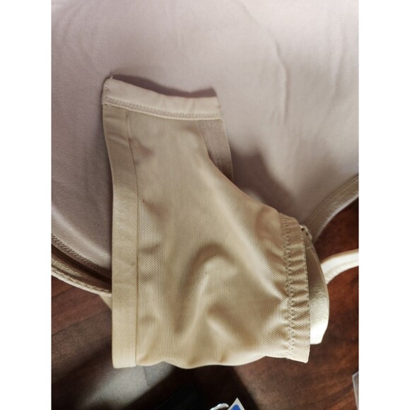 Lane Bryant Cacique Smooth Boost Plunge Bra Size 42DDD Beige Nude Tan - Picture 4 of 6